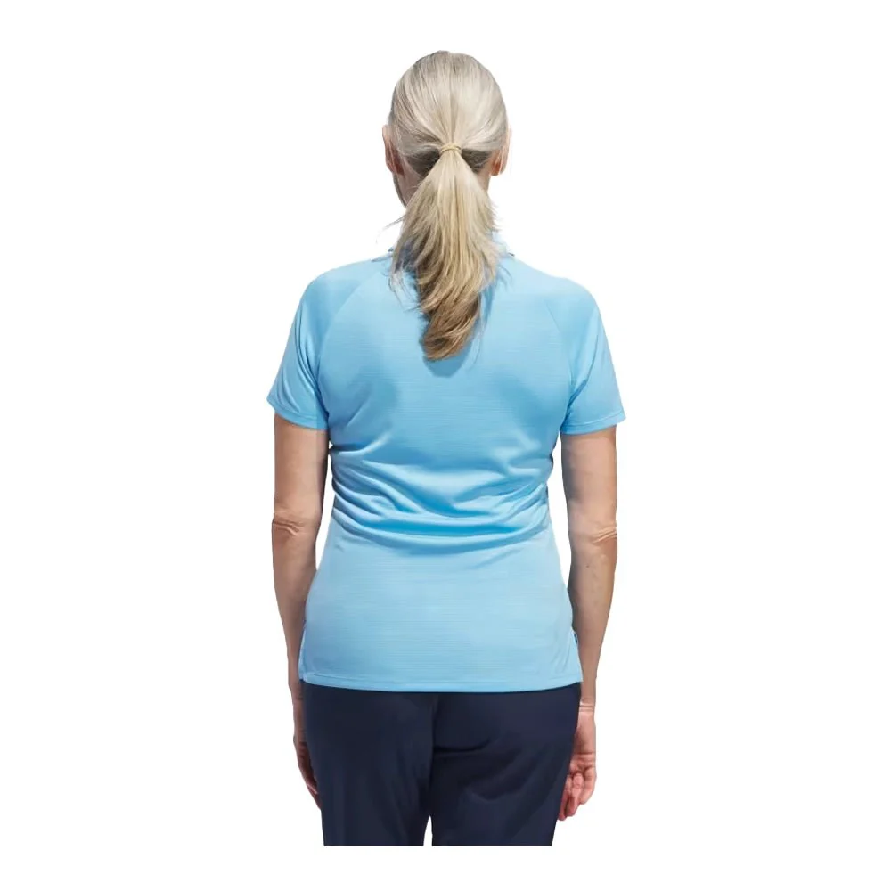 Adidas Women's Ultimate365 HEAT.RDY Textured Golf Polo - Image 10
