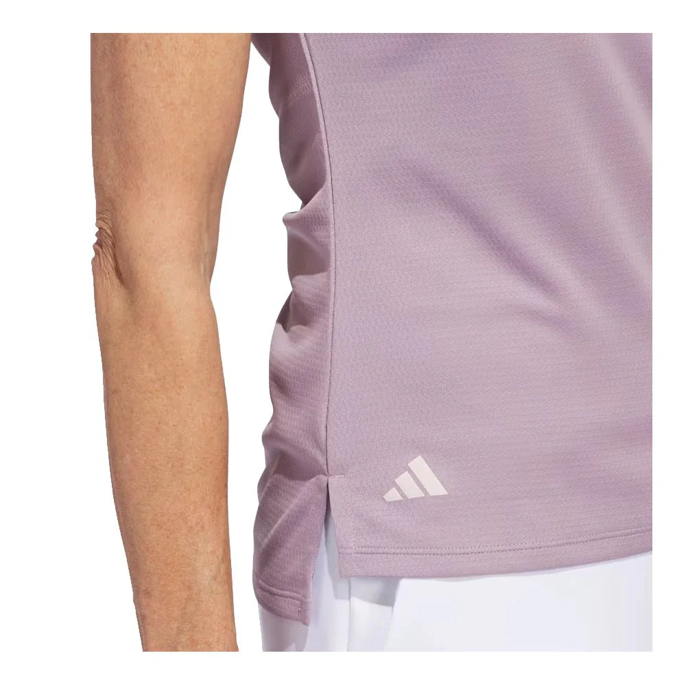 Adidas Women's Ultimate365 HEAT.RDY Textured Golf Polo - Image 4