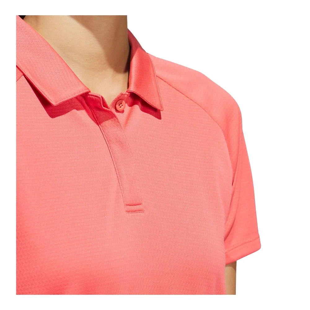 Adidas Women's Ultimate365 HEAT.RDY Textured Golf Polo - Image 7