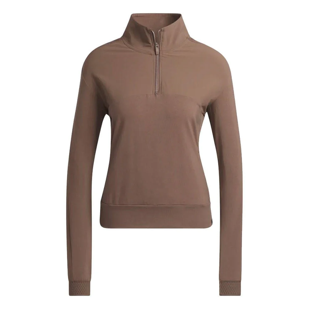Adidas Women's 1/4 Zip Jacket - Image 4