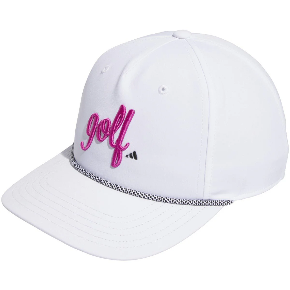 Adidas Women's 5 Panel Golf Script Hat - Image 7