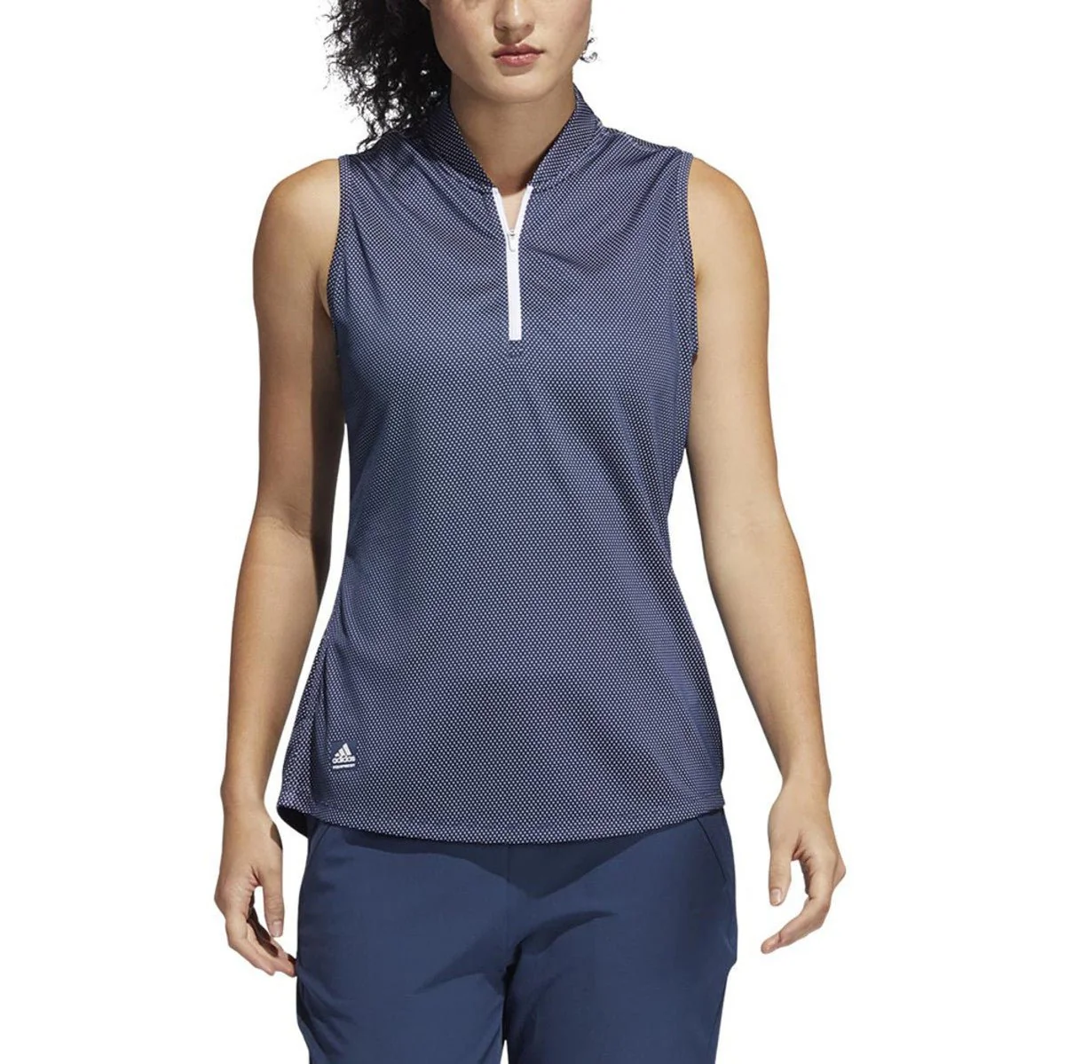 Adidas Women's Equipment Sleeveless Polo - Image 5
