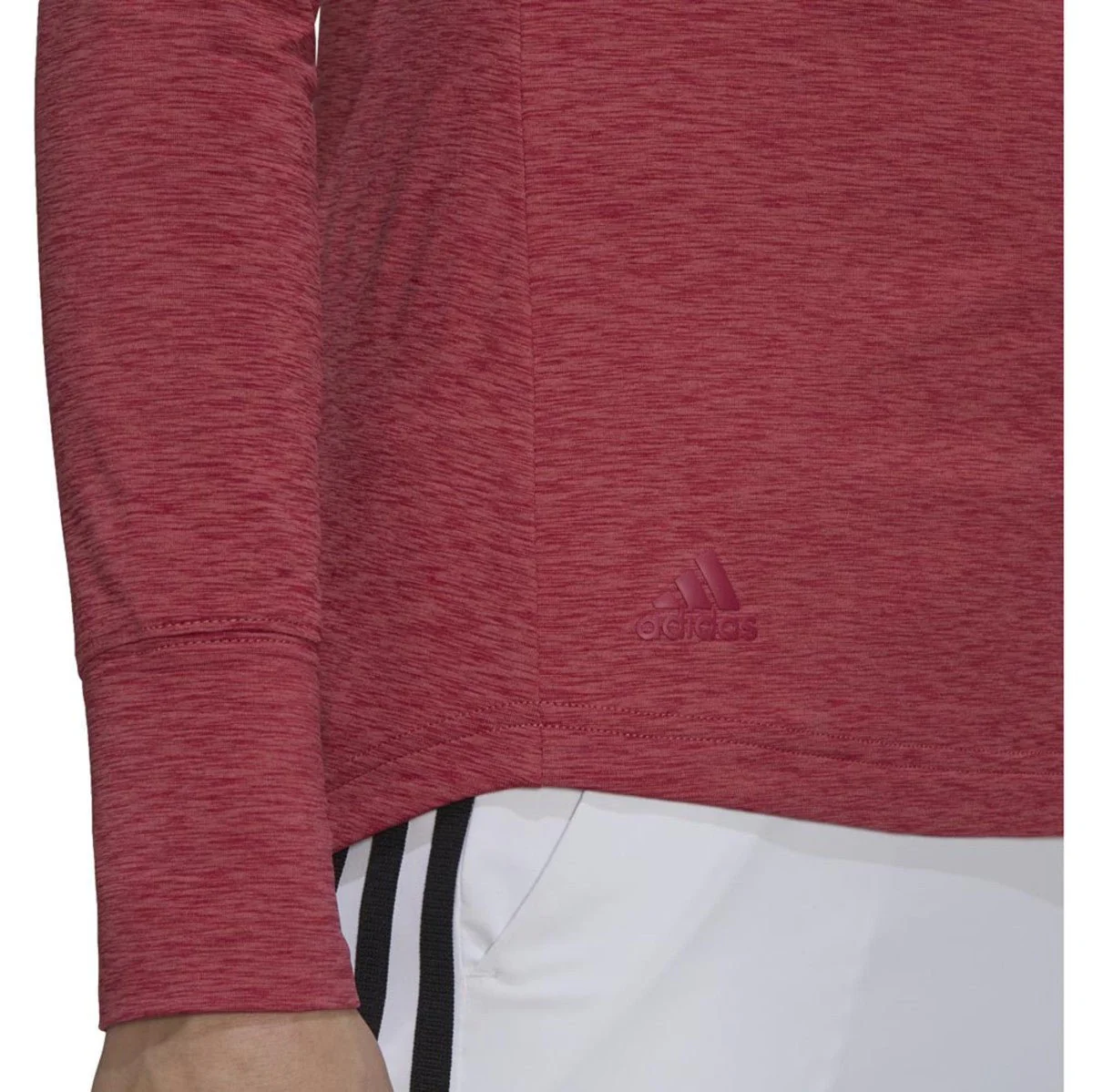 Adidas Women's Essentials Heathered Golf Hoodie - Image 12