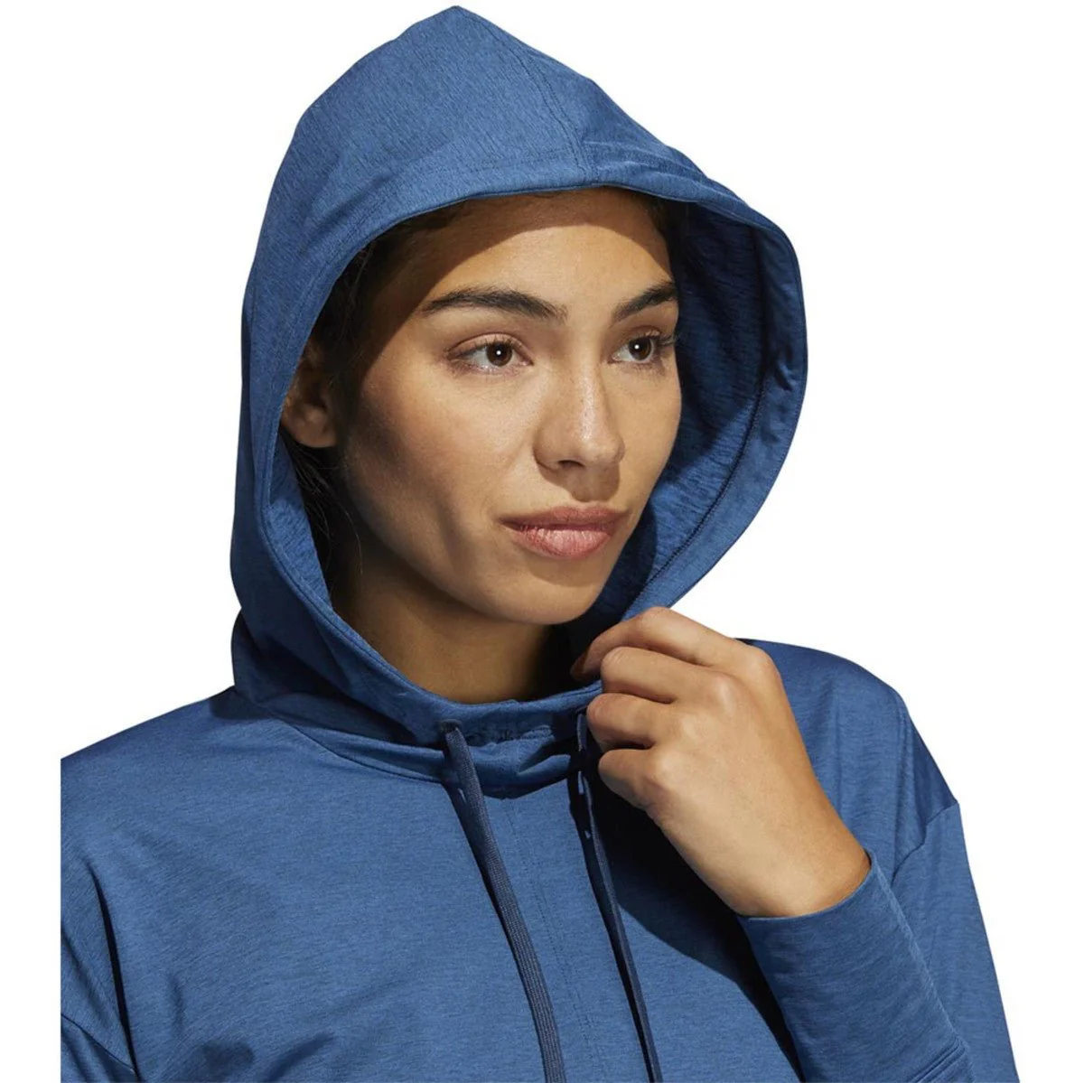Adidas Women's Essentials Heathered Golf Hoodie - Image 2