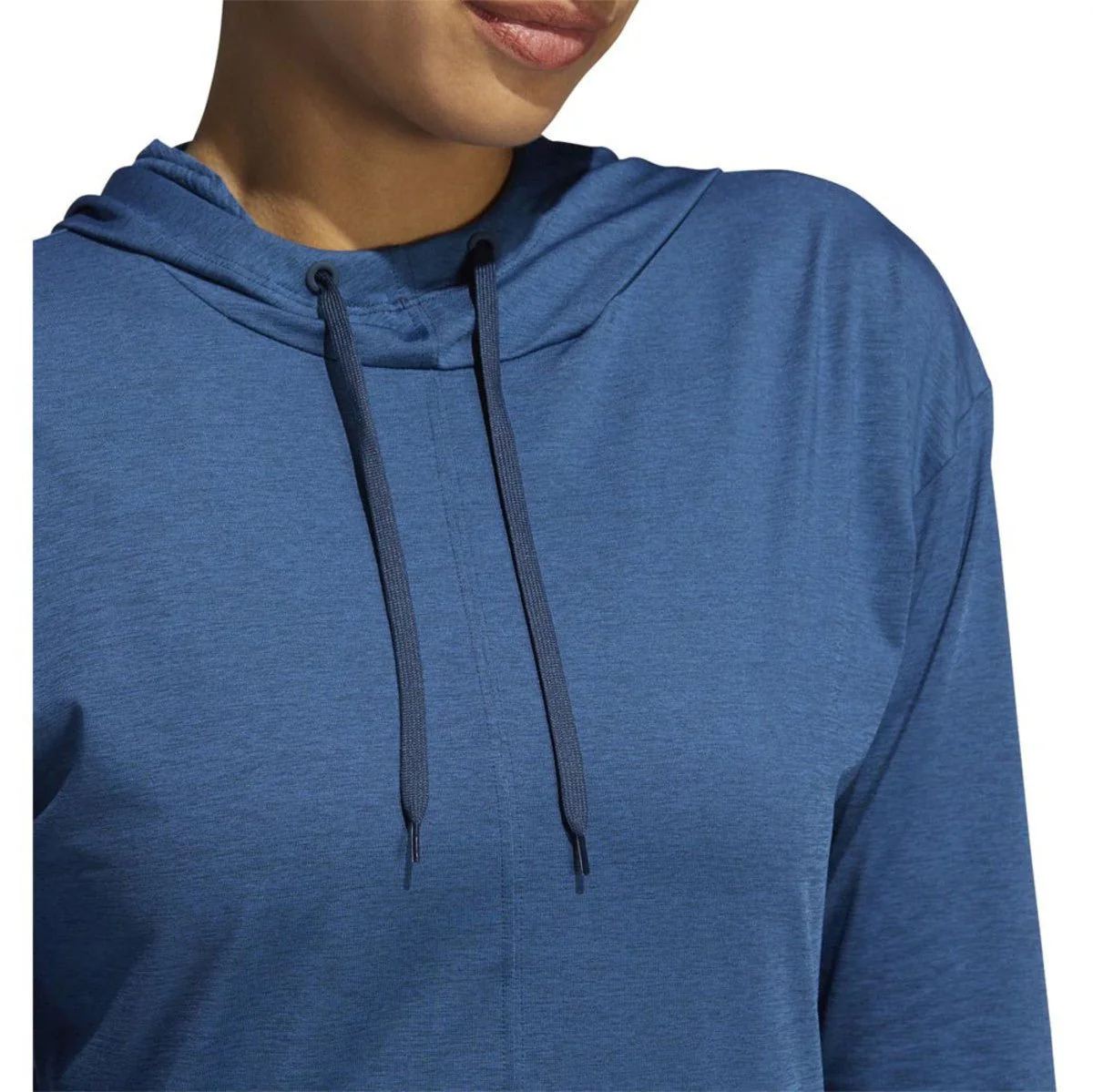 Adidas Women's Essentials Heathered Golf Hoodie - Image 4