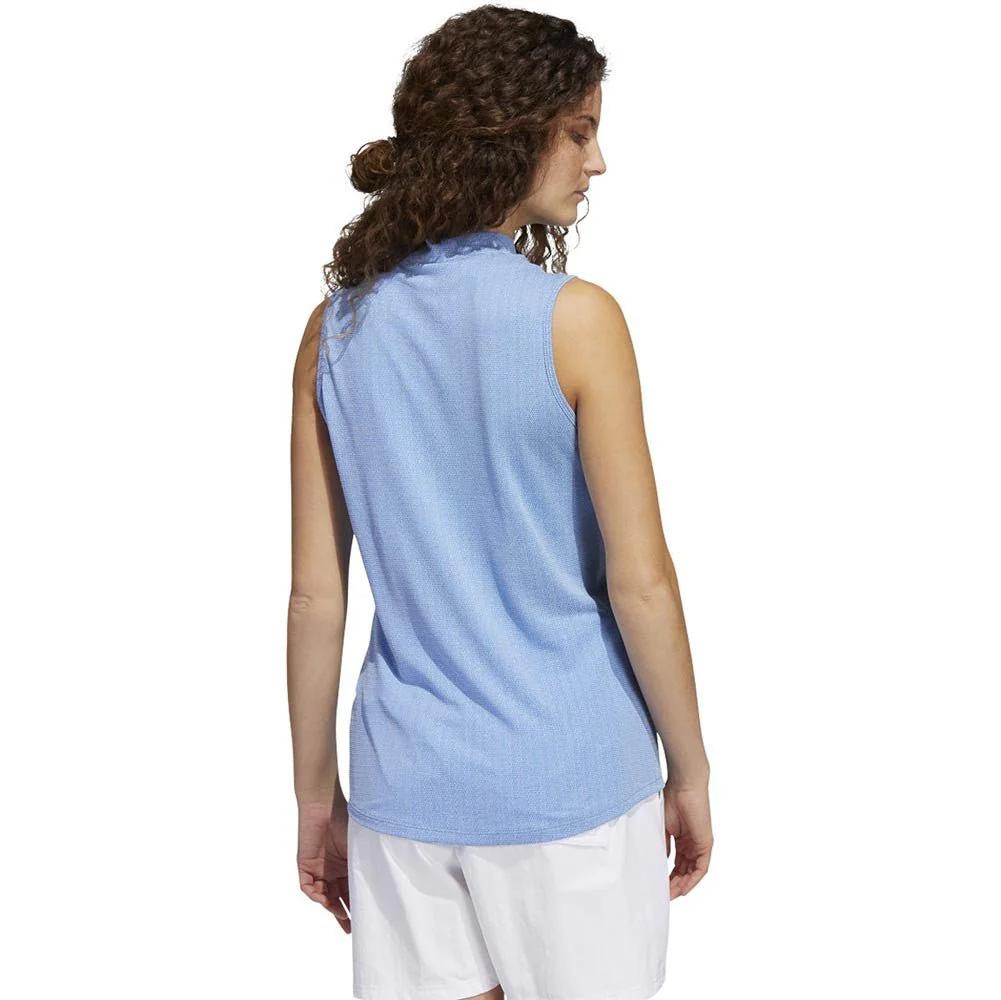 Adidas Women's Essentials Sleeveless Polo - Image 3
