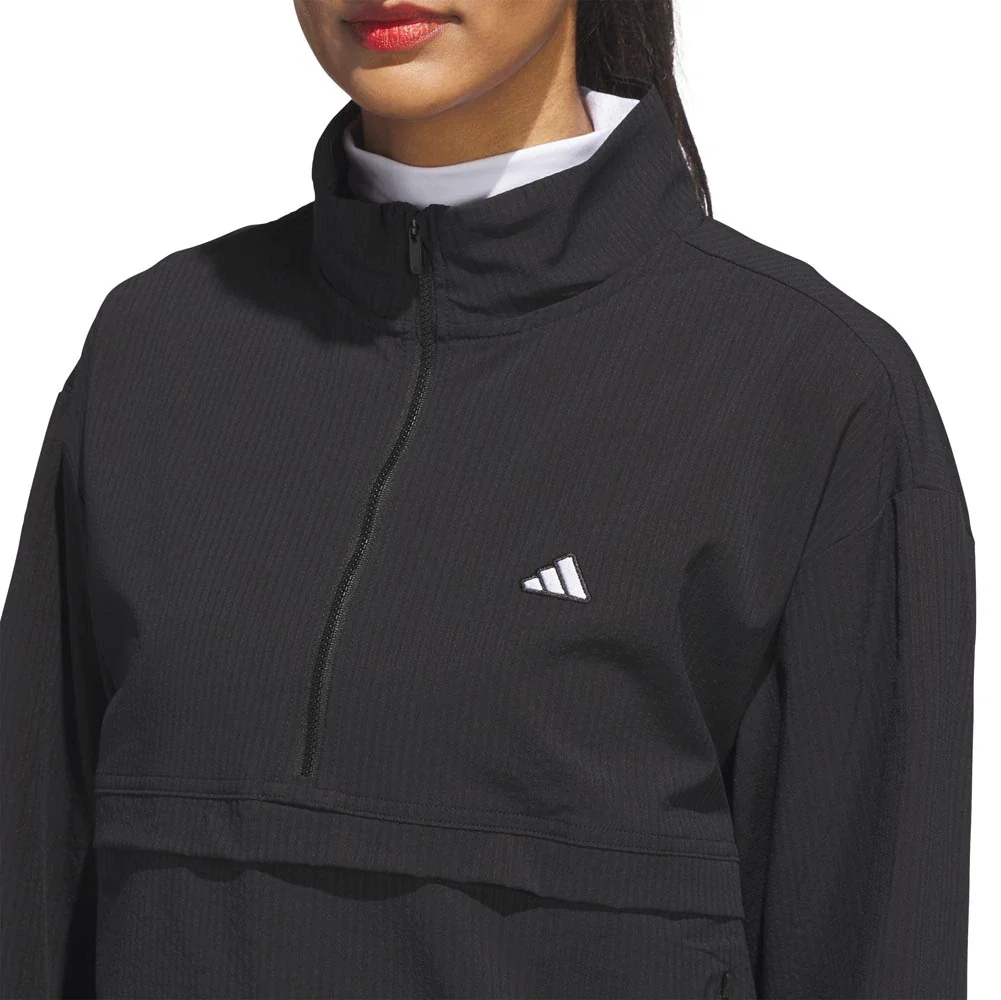 Adidas Women's Go-To Golf 1/4 Zip Jacket - Image 4