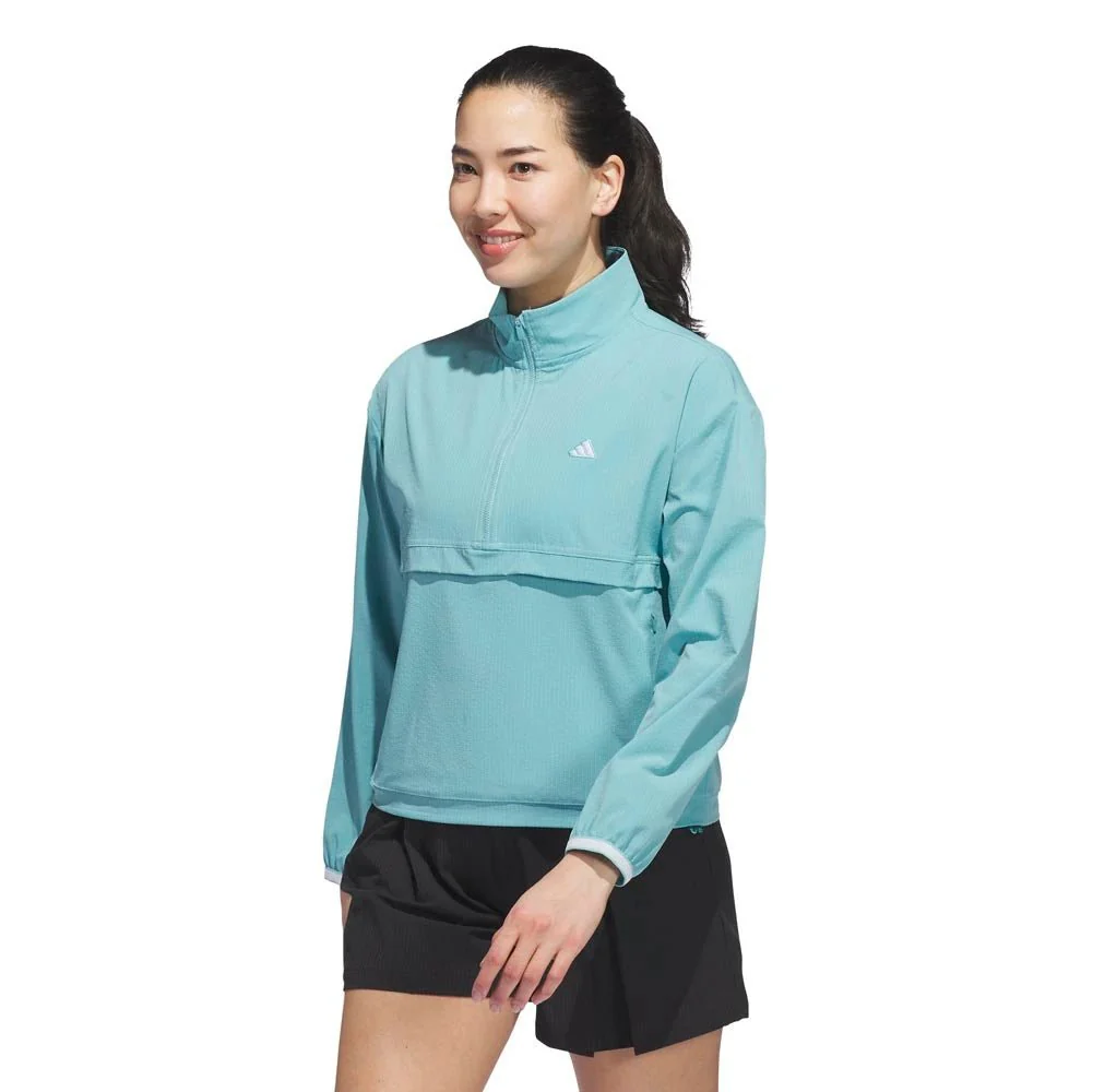 Adidas Women's Go-To Golf 1/4 Zip Jacket - Image 7