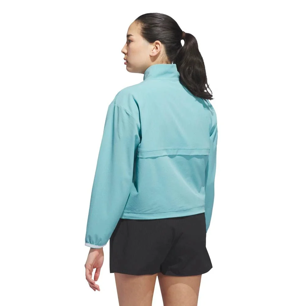 Adidas Women's Go-To Golf 1/4 Zip Jacket - Image 8