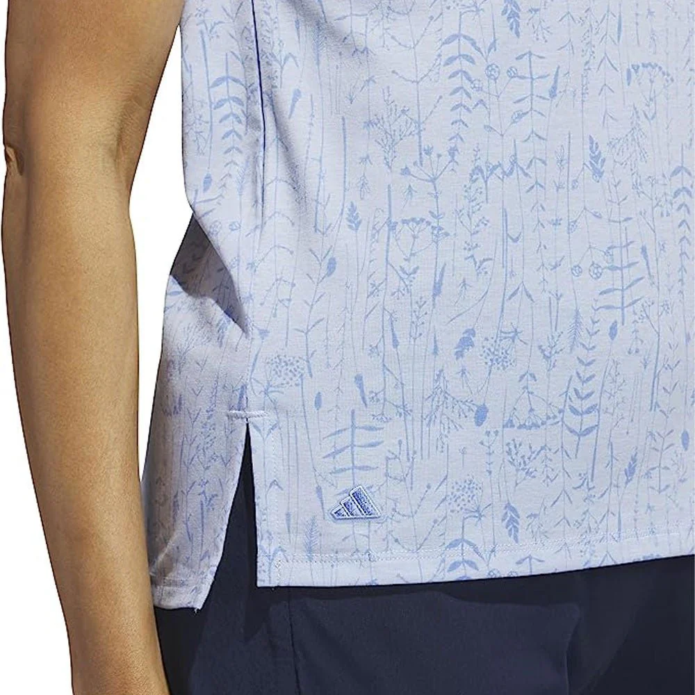 Adidas Women's Go-To Printed Polo - Image 4
