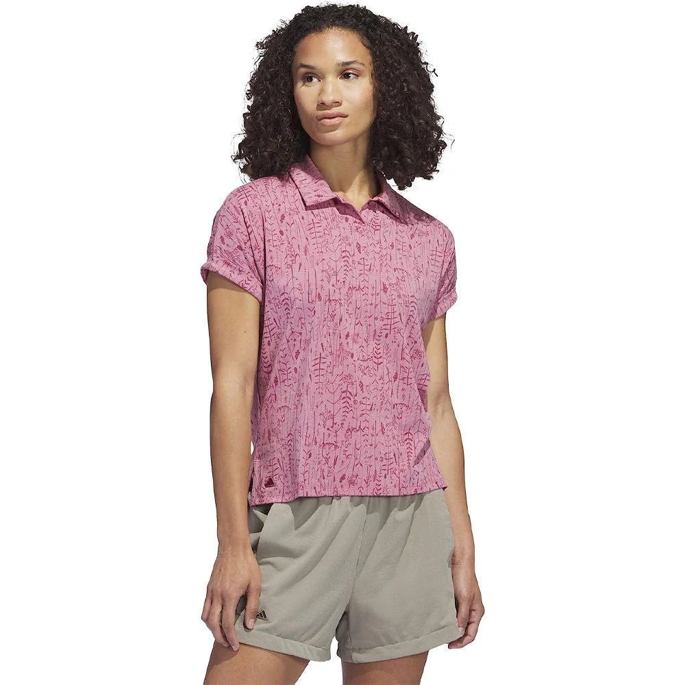Adidas Women's Go-To Printed Polo - Image 7