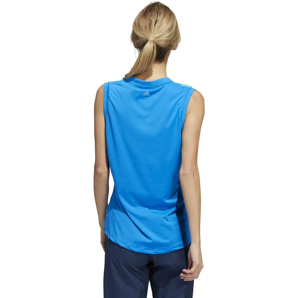 Adidas Women's Gradient Sleeveless Polo - Image 2