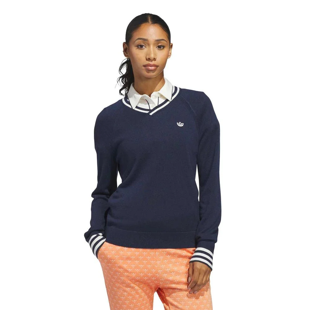 Adidas Women's Originals Cashmere Blend Golf Sweater - Image 7