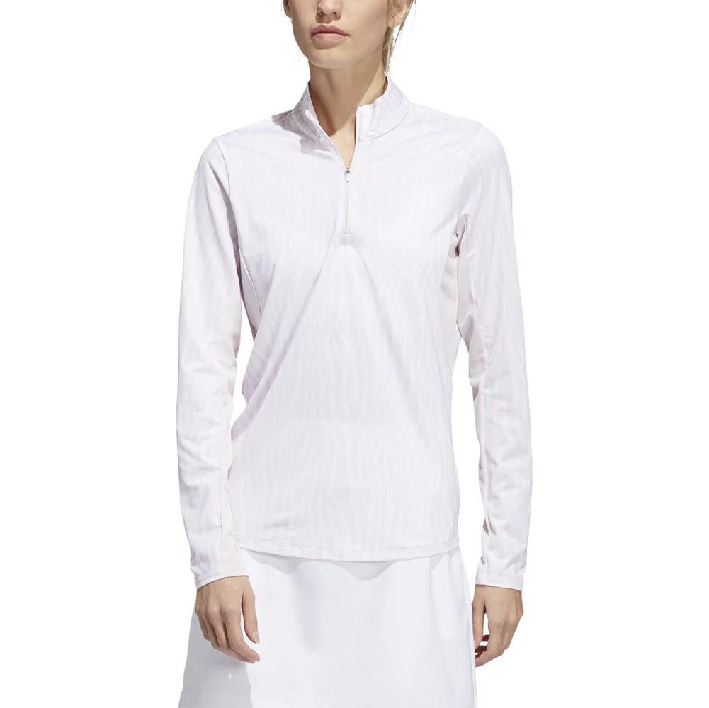 Adidas Women's Printed Sun Protection 1/4 Zip