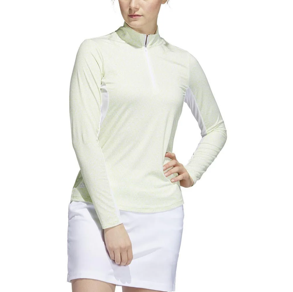 Adidas Women's Printed Sun Protection 1/4 Zip - Image 5