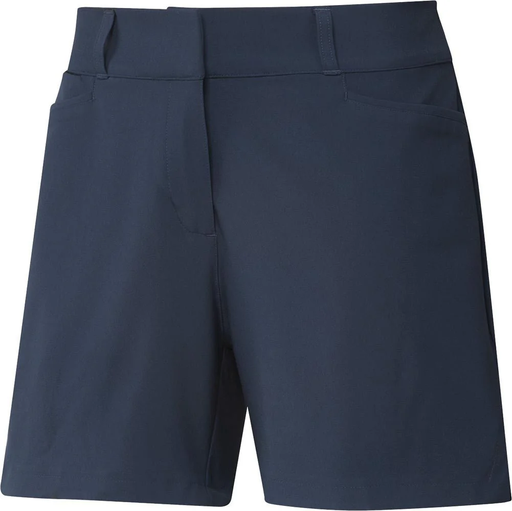 Adidas Women's Solid Golf Shorts - 5 Inch - Image 3