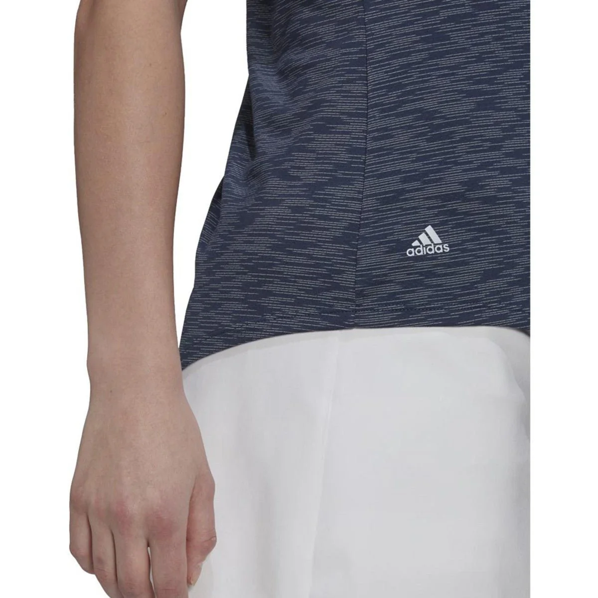 Adidas Women's Spacedye Sleeveless Polo - Image 3