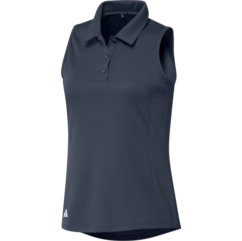 Adidas Women's Texture Sleeveless Polo - Image 5