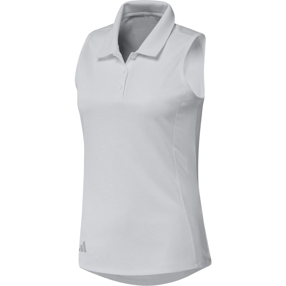 Adidas Women's Texture Sleeveless Polo - Image 7