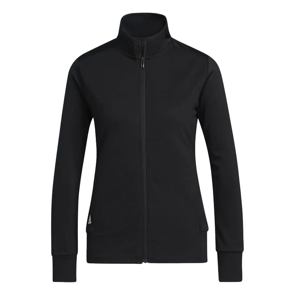 Adidas Women's Textured Full-Zip Golf Jacket - Image 11