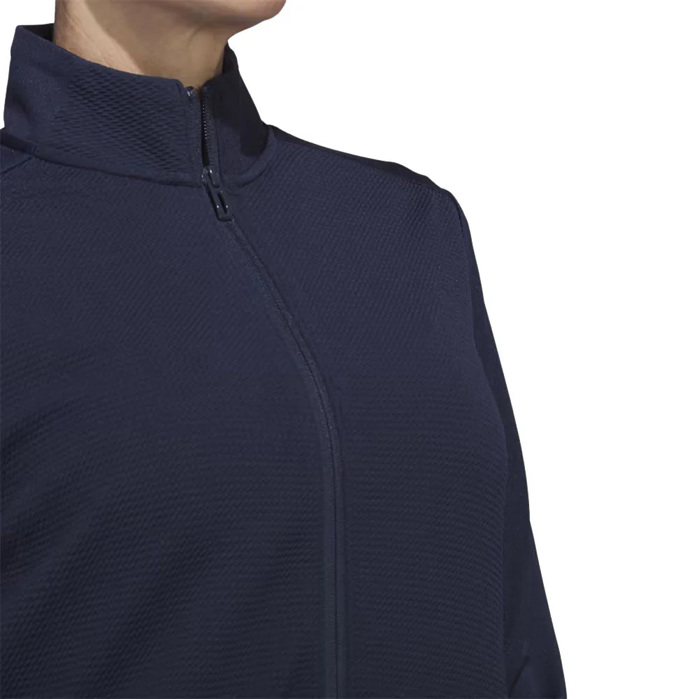 Adidas Women's Textured Full-Zip Golf Jacket - Image 14