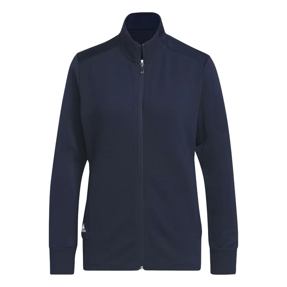 Adidas Women's Textured Full-Zip Golf Jacket - Image 16