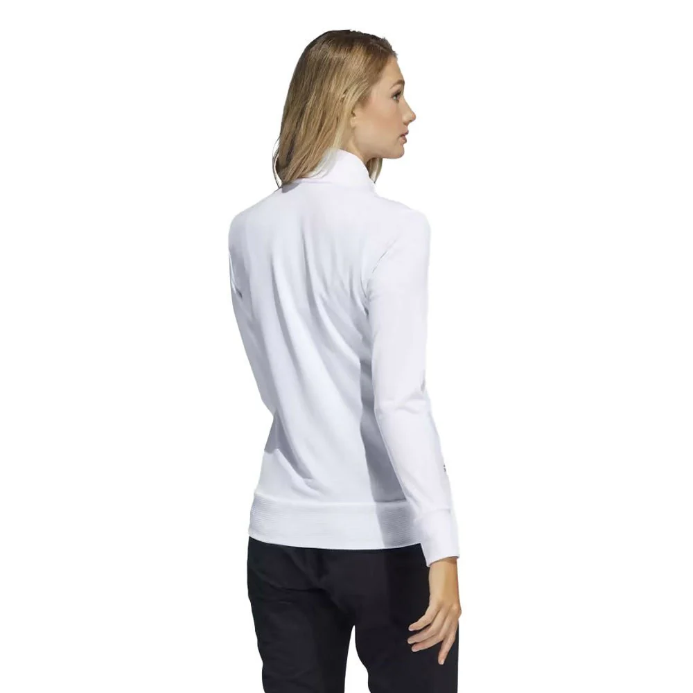 Adidas Women's Textured Full-Zip Golf Jacket - Image 2