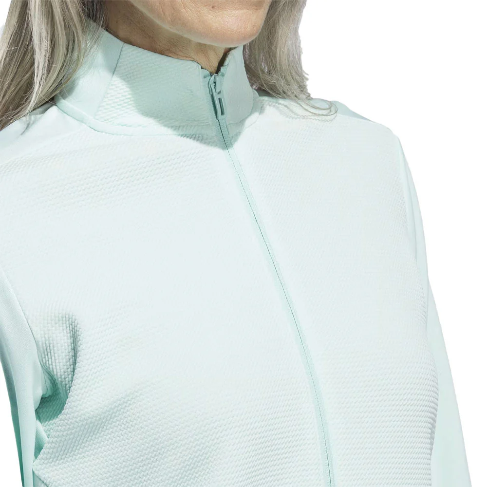 Adidas Women's Textured Full-Zip Golf Jacket - Image 20