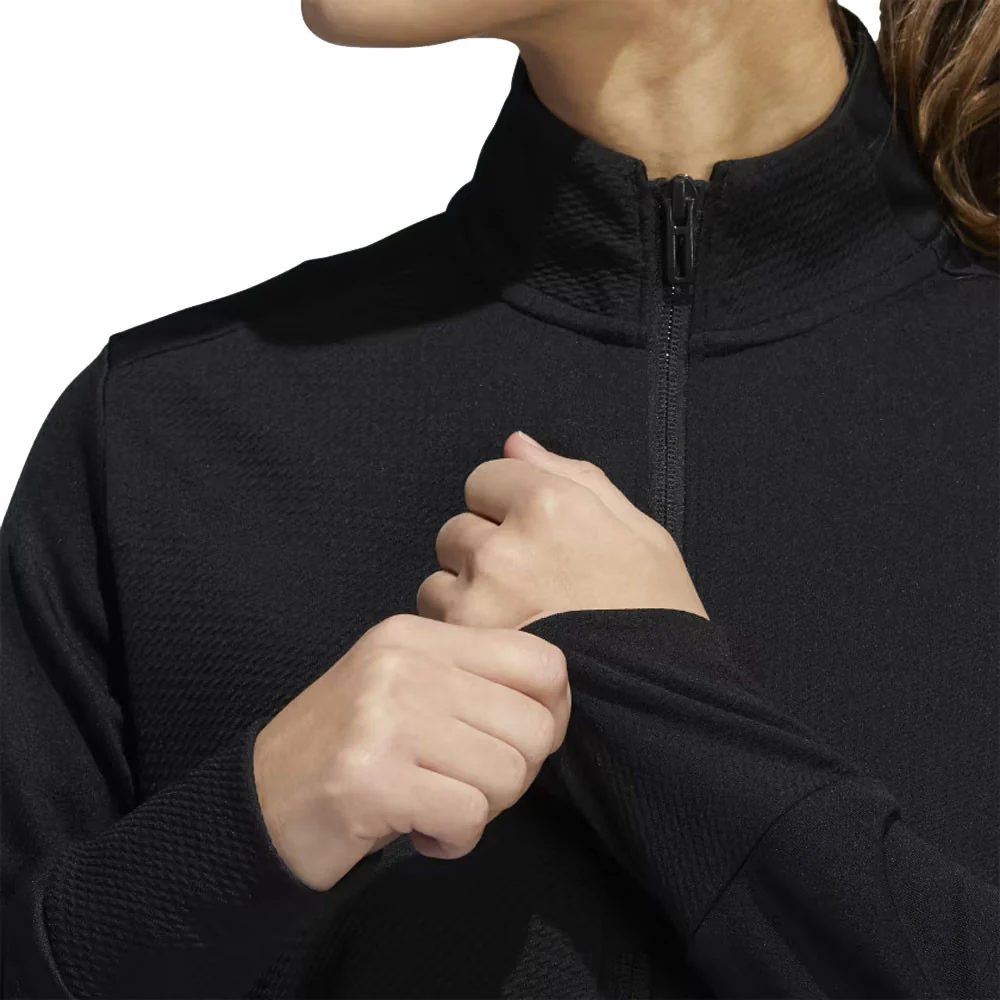 Adidas Women's Textured Full-Zip Golf Jacket - Image 7