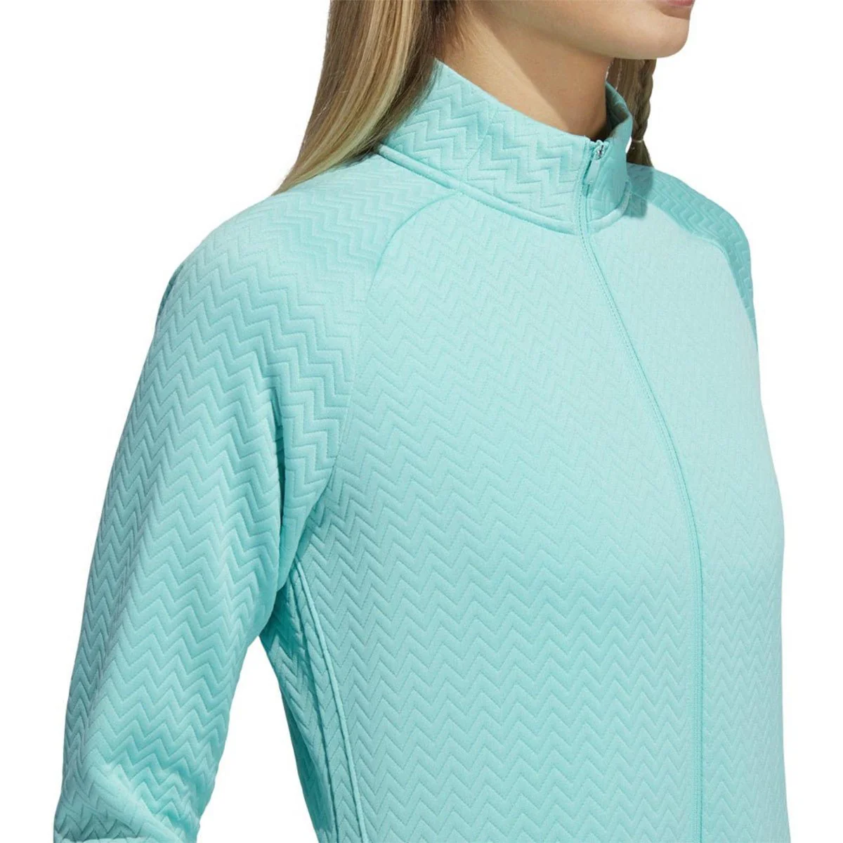 Adidas Women's Textured Layer Jacket - Image 7