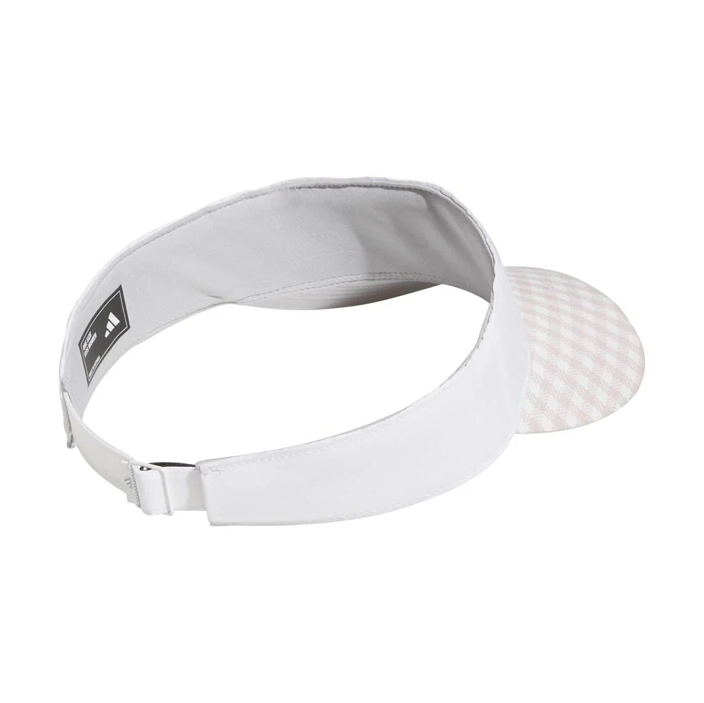 Adidas Women's Tour Gingham Golf Visor - Image 2