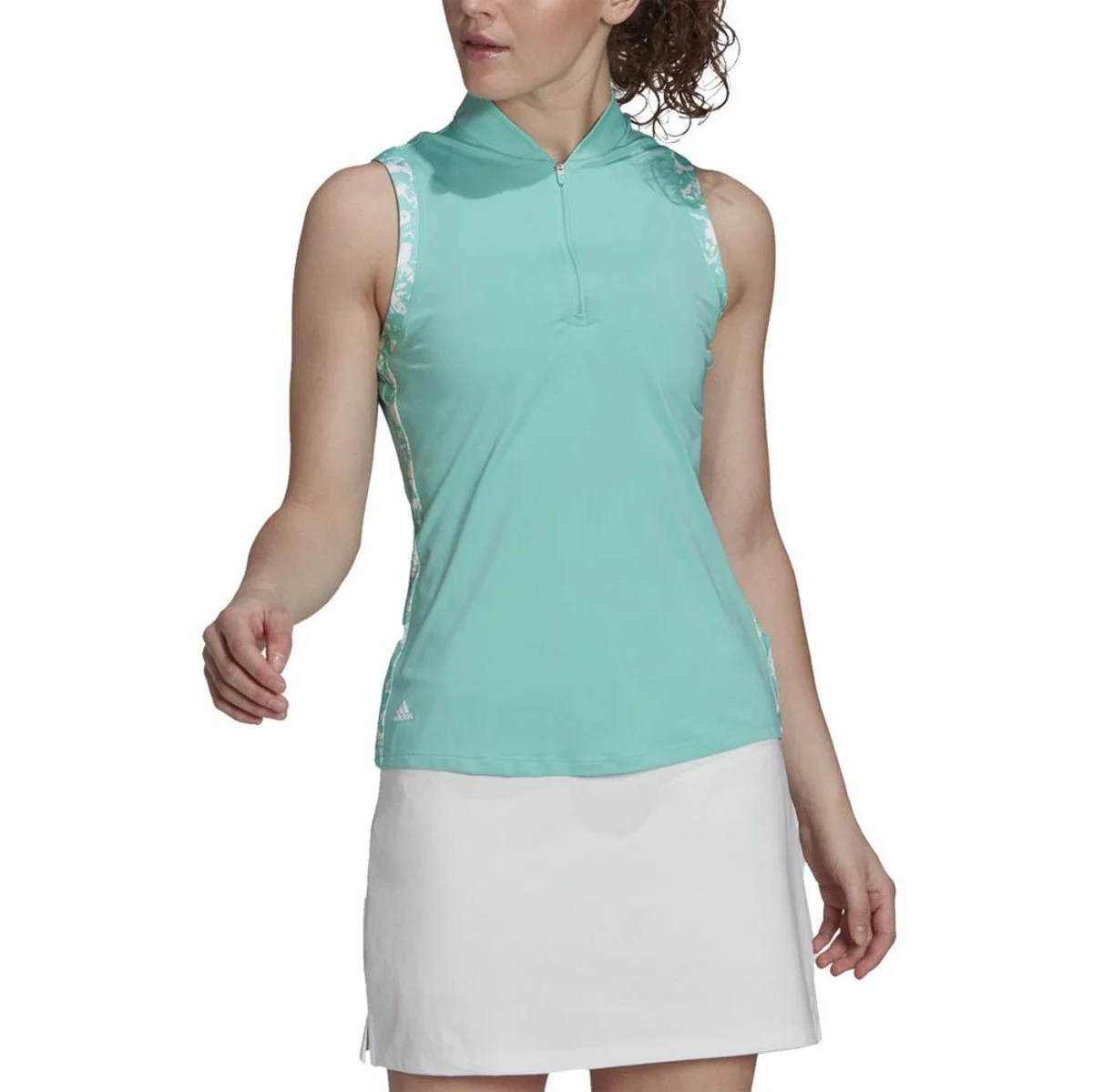 Adidas Women's Ultimate 365 Print Sleeveless Polo