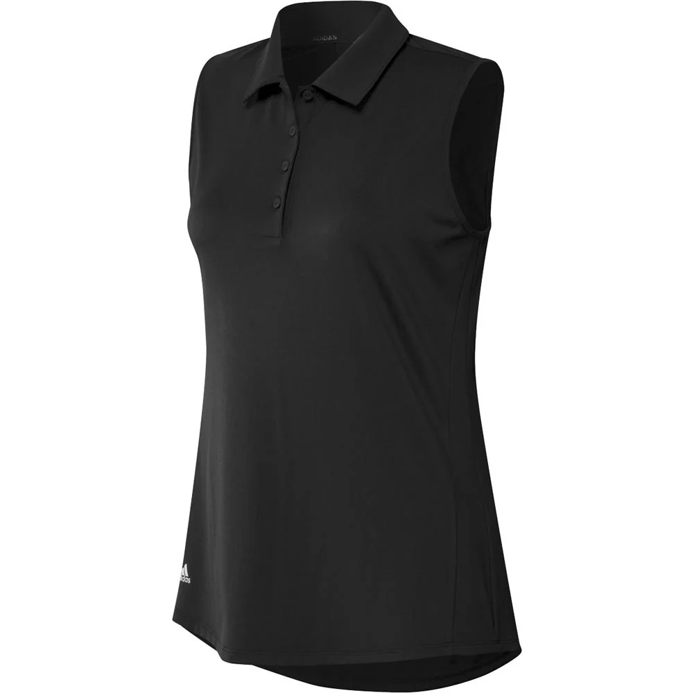 Adidas Women's Ultimate 365 Solid Sleeveless Golf Polo - Image 3