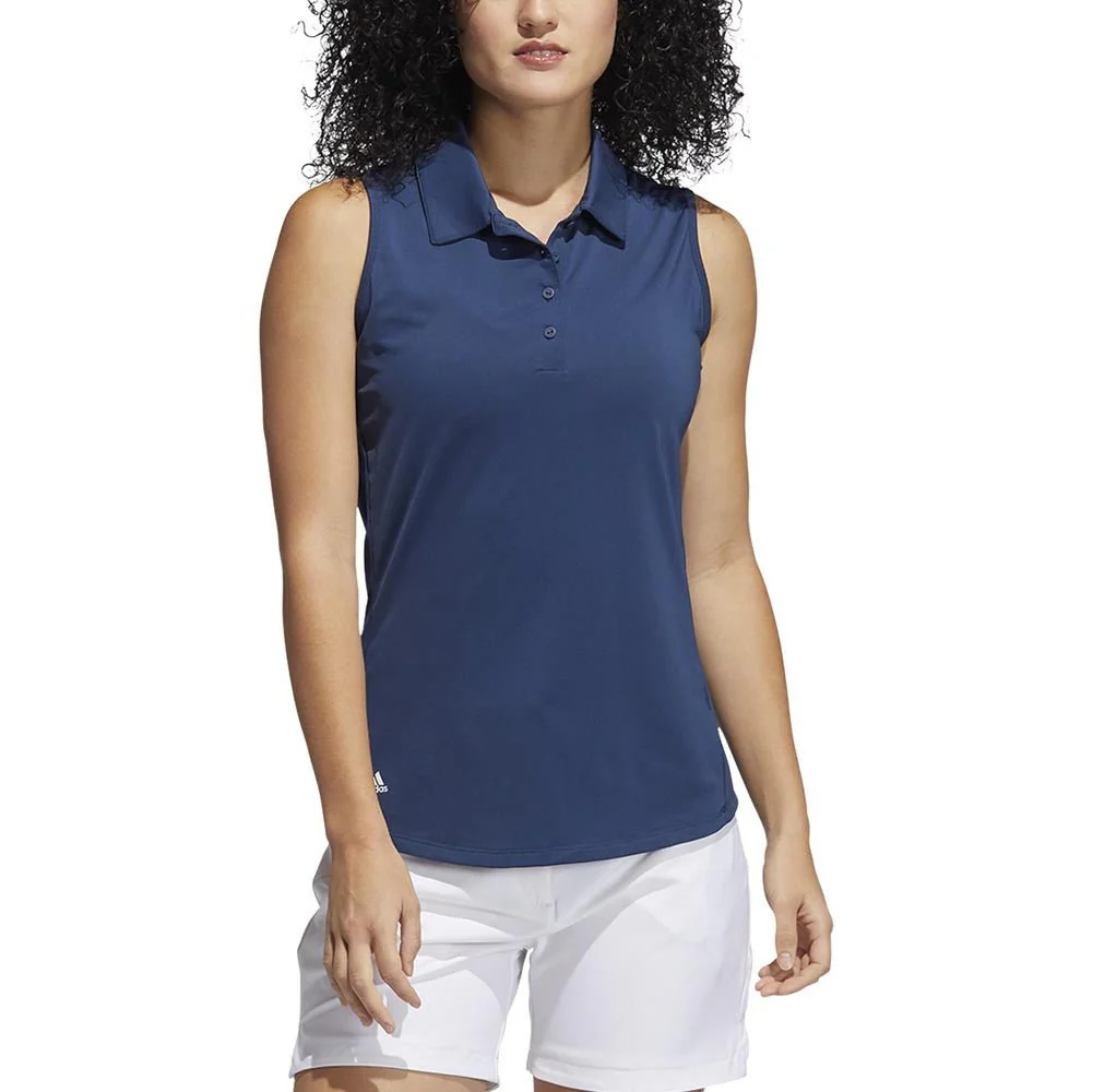 Adidas Women's Ultimate 365 Solid Sleeveless Golf Polo - Image 7