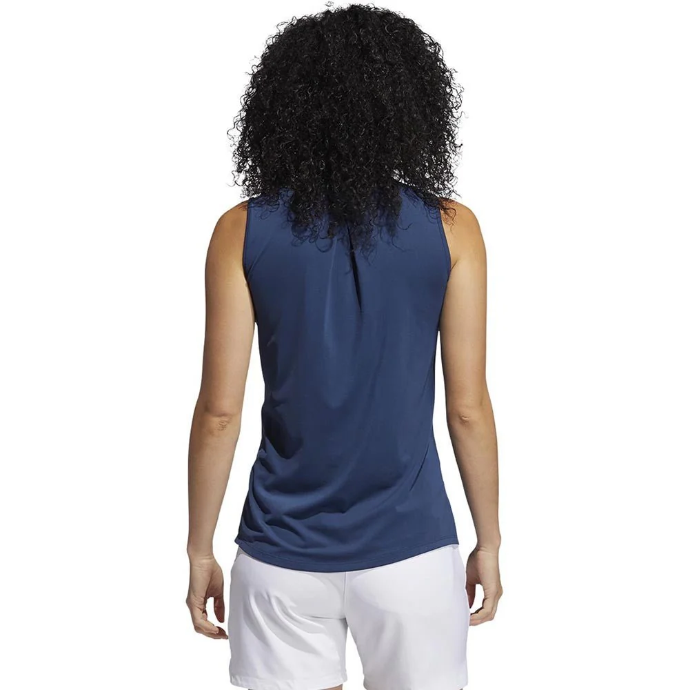 Adidas Women's Ultimate 365 Solid Sleeveless Golf Polo - Image 8