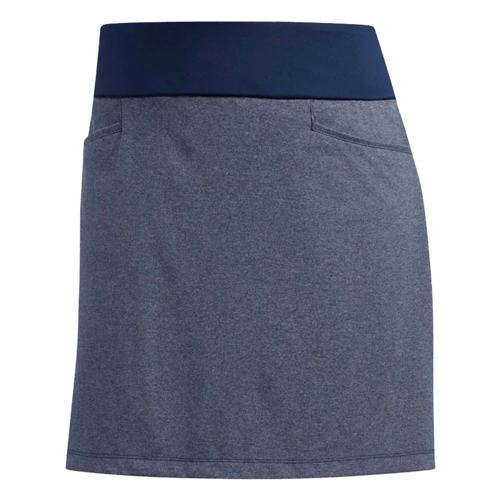 Adidas Women's Ultimate Knit Heathered Golf Skort - Image 4
