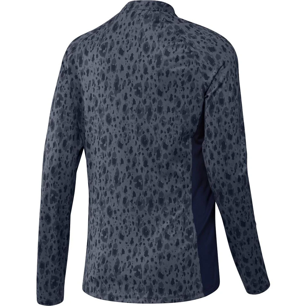 Adidas Women's Ultimate365 Golf Printed 1/4 Zip Mock - Image 5
