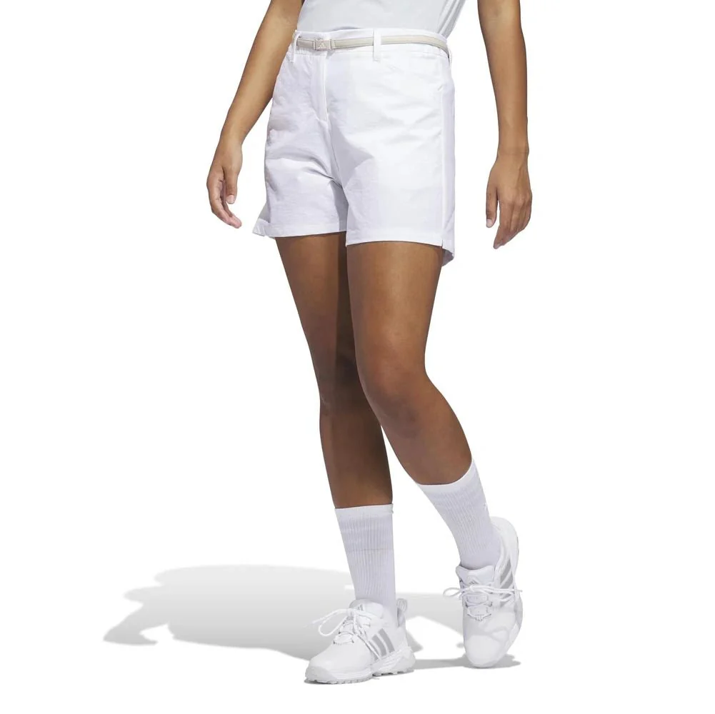 Adidas Women's Ultimate365+ Twistweave Golf Shorts - 5 Inch - Image 12