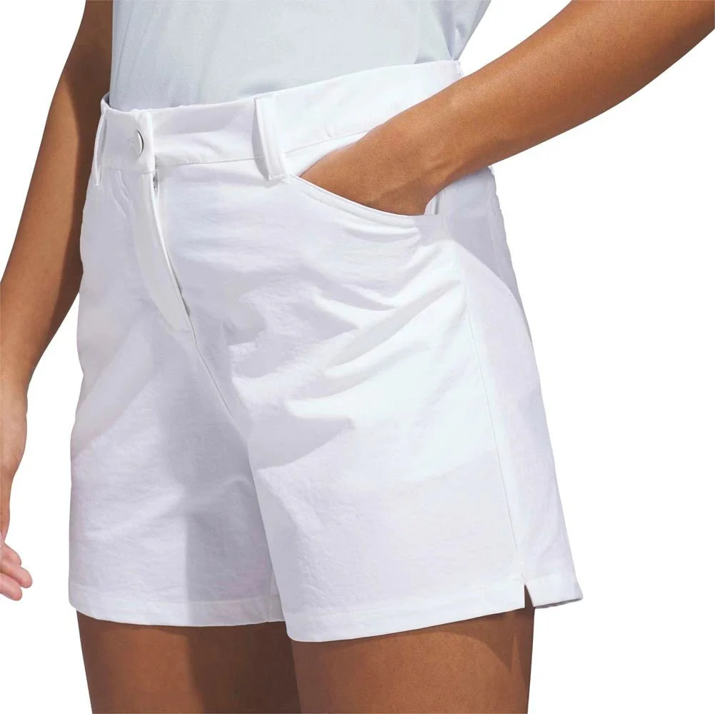 Adidas Women's Ultimate365+ Twistweave Golf Shorts - 5 Inch - Image 15