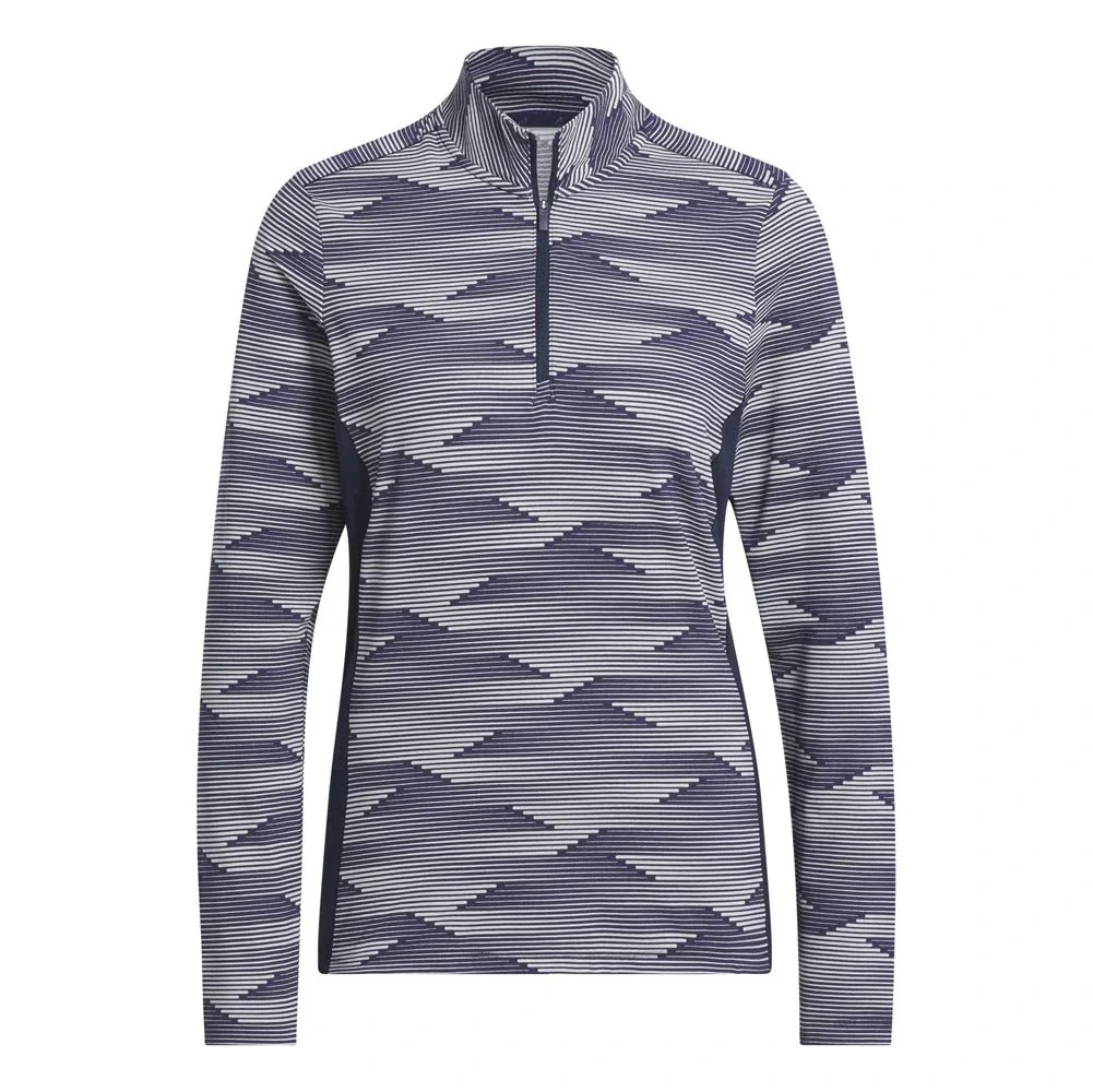 Adidas Women's Ultimate365 Printed Golf 1/4 Zip