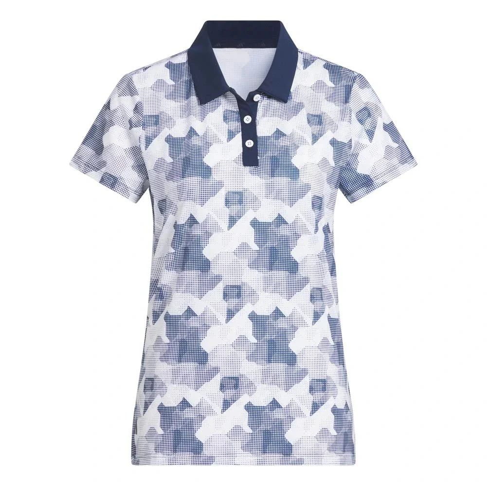 Adidas Women's Ultimate365 Printed Golf Polo - Image 6