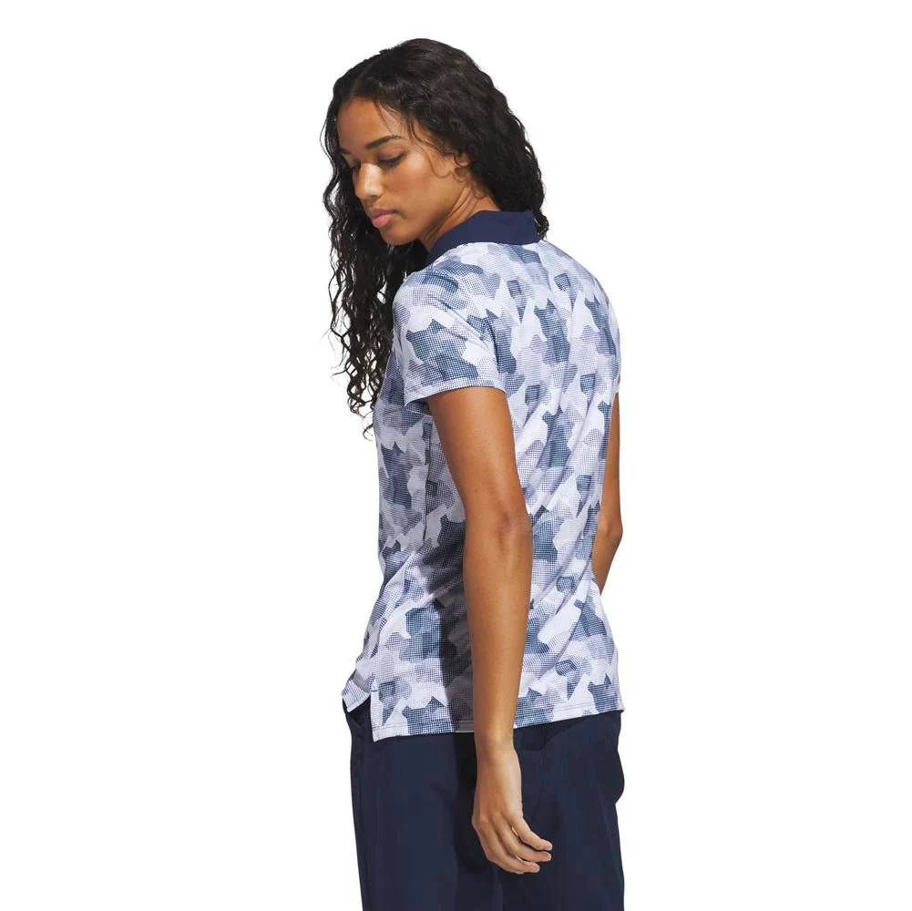 Adidas Women's Ultimate365 Printed Golf Polo - Image 8