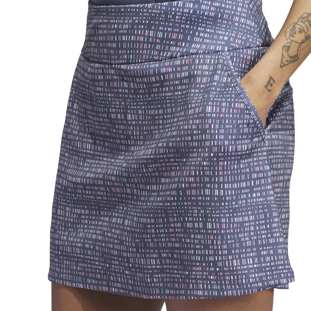 Adidas Women's Ultimate365 Printed Golf Skort - 16 Inch - Image 19