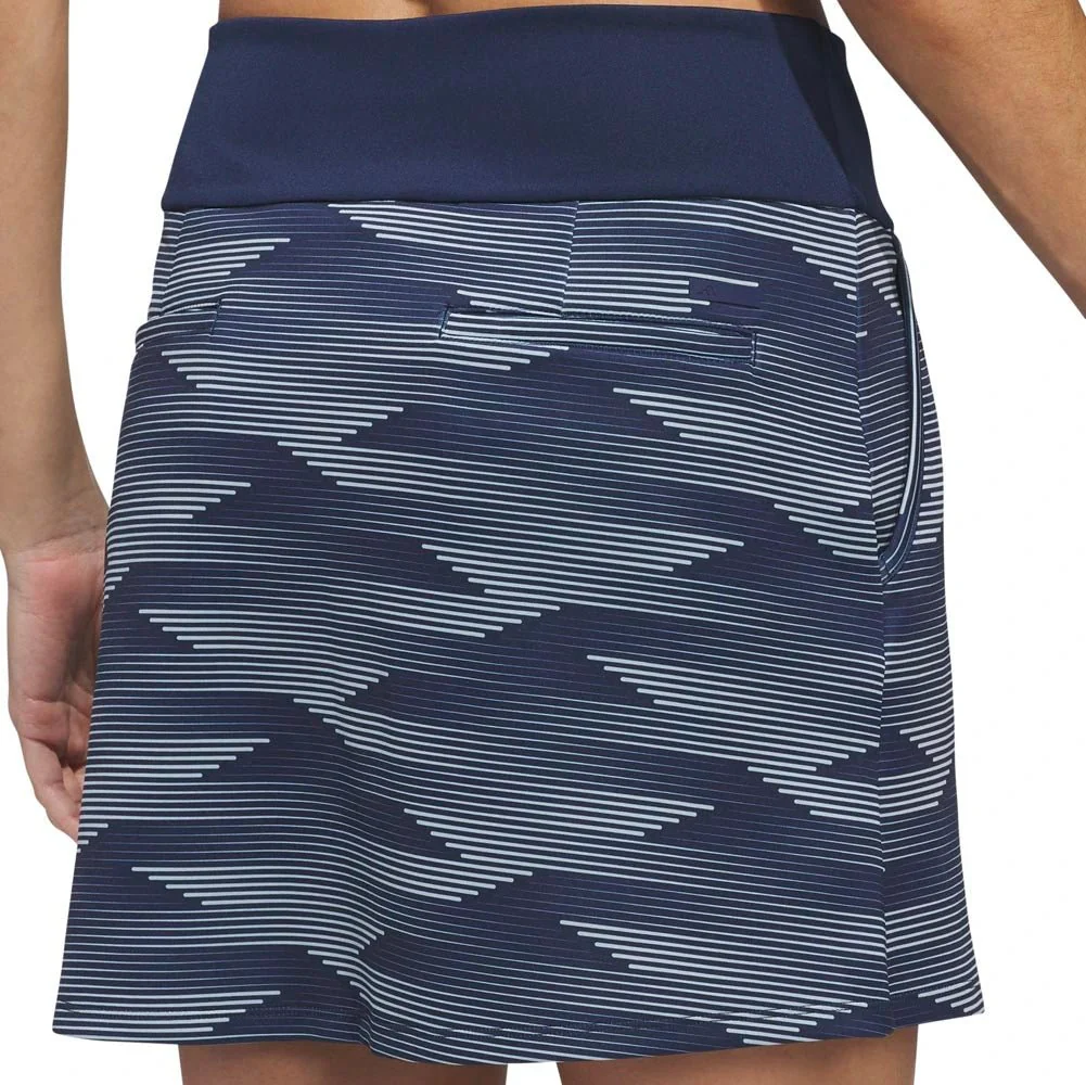 Adidas Women's Ultimate365 Printed Golf Skort - 16 Inch - Image 24