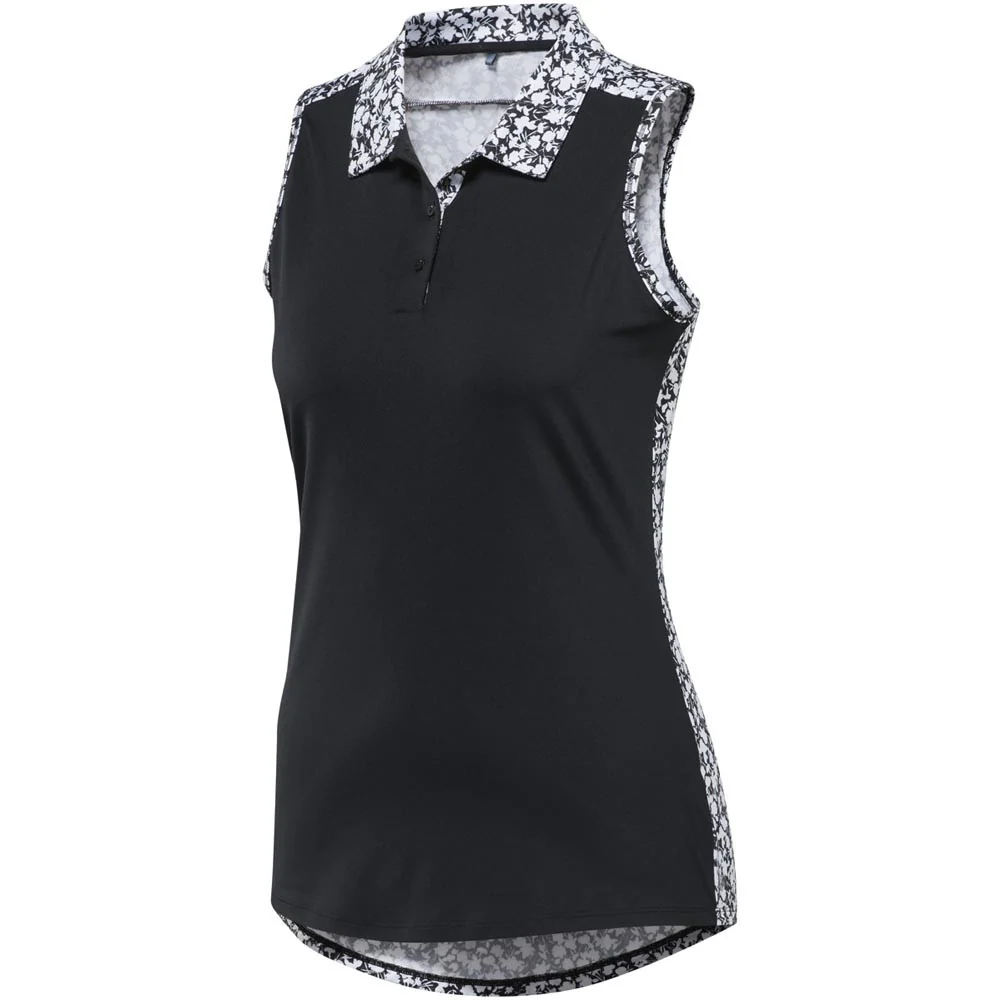 Adidas Women's Ultimate365 Printed Sleeveless Polo - Image 10