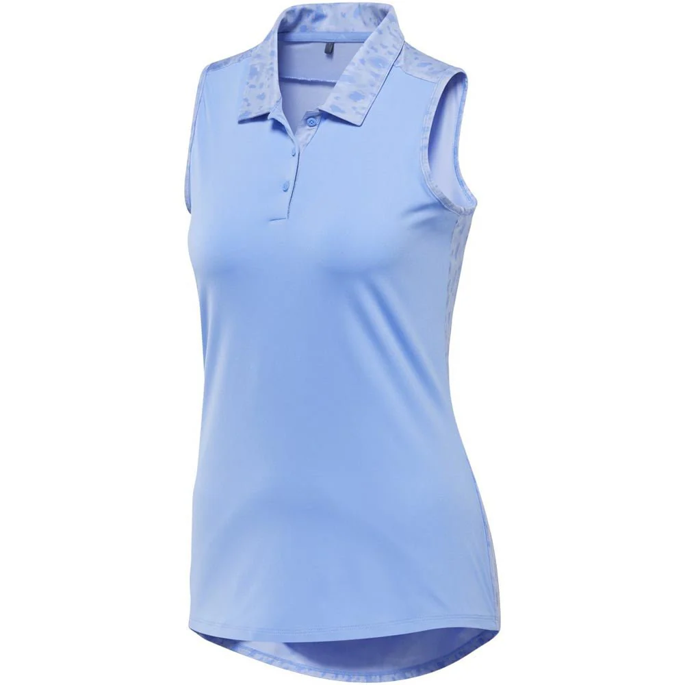Adidas Women's Ultimate365 Printed Sleeveless Polo - Image 5