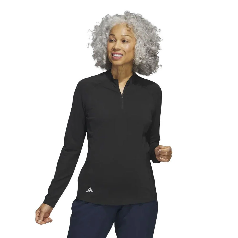 Adidas Women's Ultimate365 Solid 1/4 Mock - Image 5
