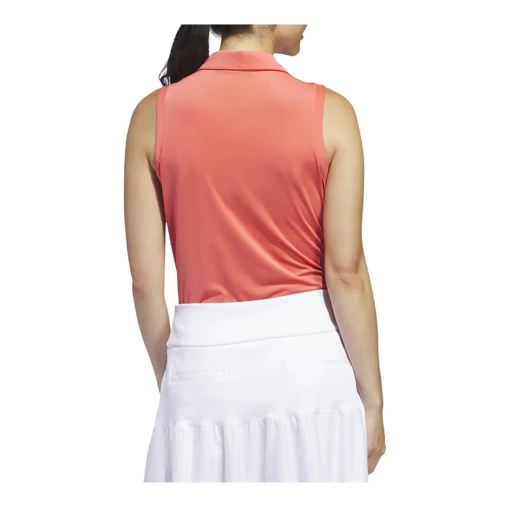 Adidas Women's Ultimate365 Solid Sleeveless Polo - Image 2