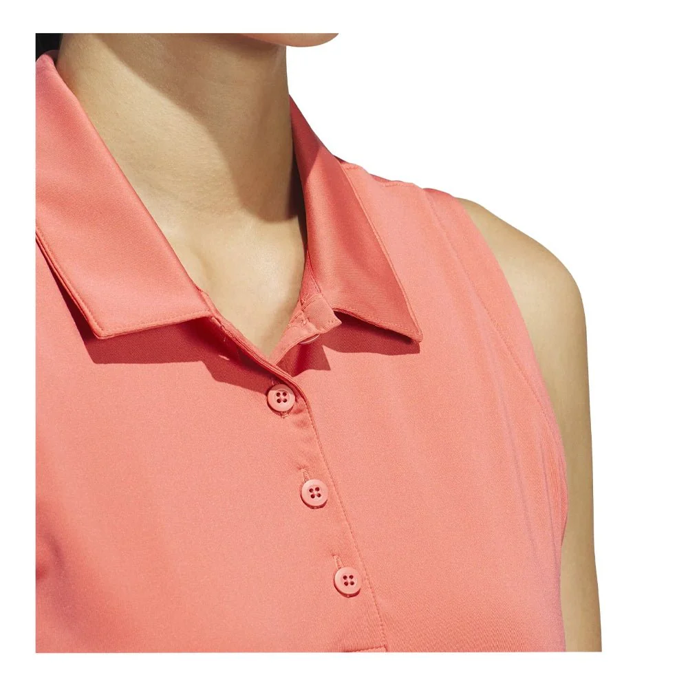 Adidas Women's Ultimate365 Solid Sleeveless Polo - Image 4