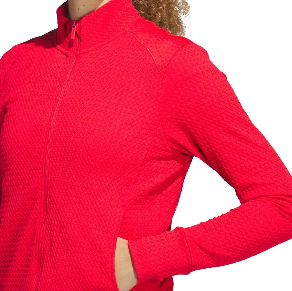 Adidas Women's Ultimate365 Textured Golf Jacket - Image 4